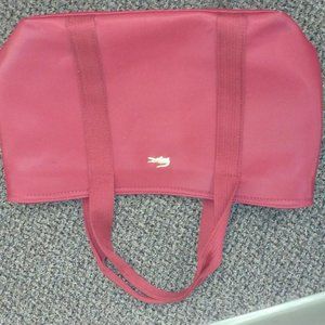Red Lacoste Shoulder Bag